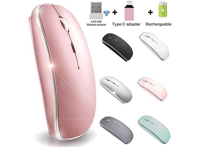 Mouse for MacBook Pro MacBook Air Laptop Mac iMac Desktop Computer Rose Gold