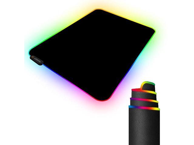 Gaming Mouse Pad with 11 Light up ModesLED Gaming PadNonSlip Rubber Based Computer Mice mat Medium Size137 x 103