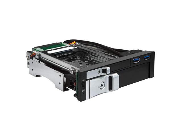 SSDHDD 25 35 w USB 30 Hub Hot Swap Mobile Rack Internal TrayLess SATA Hard Drive Backplane Enclosure Support SATA IIIIII SAS III 6Gbps and