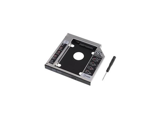 Hard Drive Caddy Universal 127 mm to 2nd SSD HDD Hard Drive Caddy Adapter Tray Enclosures for DELL HP Lenovo ThinkPad ACER Gateway ASUS Sony