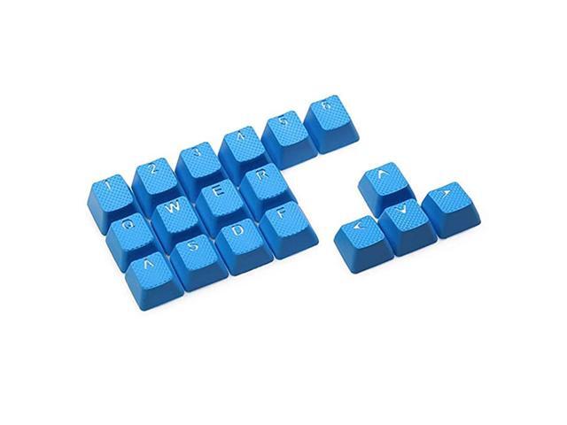 Gaming Backlit Keycaps Set for Cherry MX Mechanical Keyboards Compatible OEM Include Key Puller Sky Blue