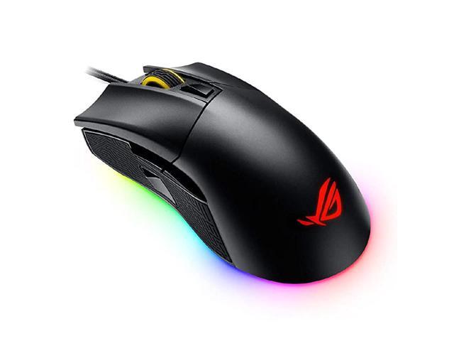 Optical Gaming Mouse P502 ROG Gladius II Ergonomic RightHand Grip PC Gaming Mouse for FPS Games 12000 DPI Optical Sensor Omron Switches 6