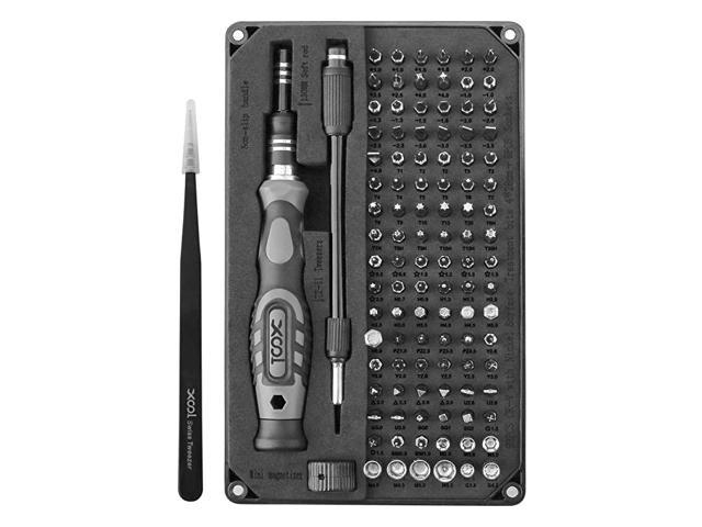106 in 1 Precision Screwdrivers Set with Magnetic Driver Kit, Professional Electronics Repair Tool Kit with Portable Oxford Bag for Repair Cell.