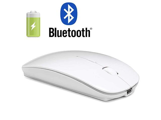 Mouse for Mac iPad Laptop Wireless Mouse for MacBook Pro MacBook Air Windows Notebook MacBook ipad White