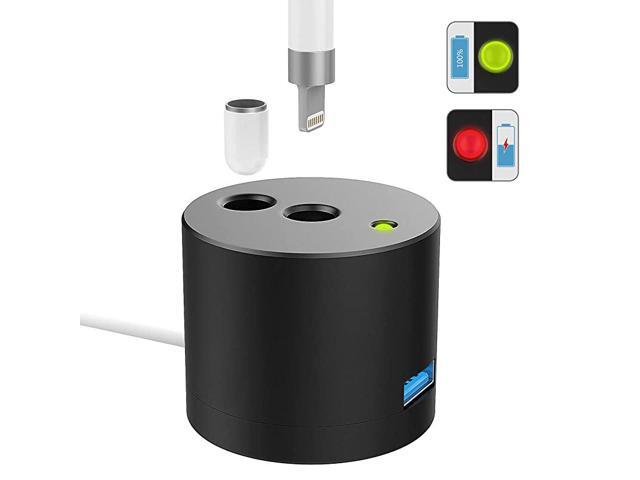LED Charge Indicator Charging Stand Compatible with Apple Pencil 1st Gen Aluminum Charger Dock Pencil Holder Fit iPad 102 2019 iPad Pro 129 105 97