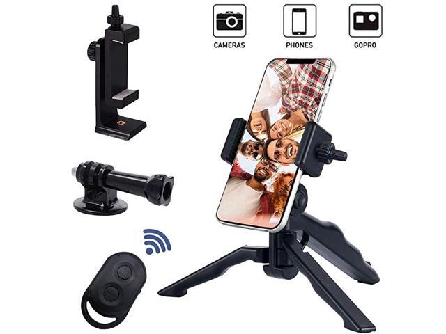 Tripod Accessories 1 Pack Tripod Mount with 360° Rotation1 Pack Bluetooth Camera Remote1 Pack Desktop Tripod Camera Tripod Travel Tripod Tripod for
