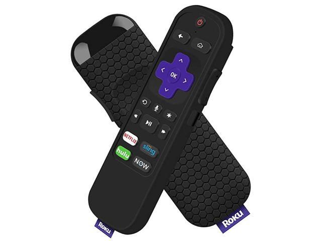 Cover for TCL Roku Streaming StickStick+ Remote Controller NonSlip Shockproof Protective Case for Roku Voice Remote Skin AntiLost Universal