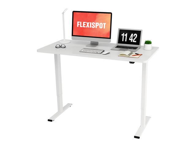 FlexiSpot Home Office Electric Height Adjustable Desk 55' x 28' Width Desktop Computer Desk Ergonomic 2-Button Controller Standing Desk Computer