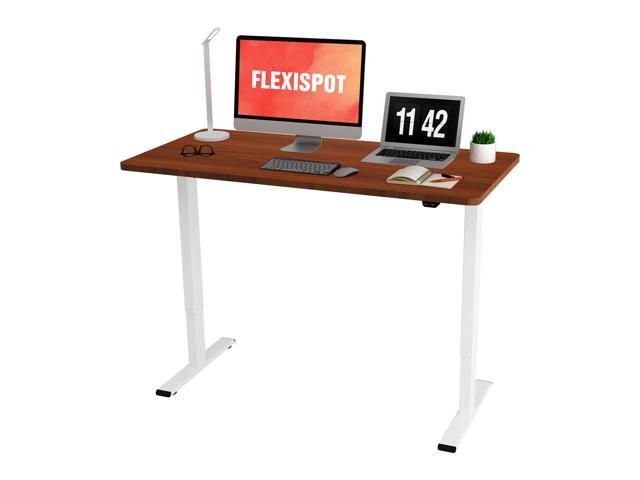 FlexiSpot Home Office Electric Height Adjustable Desk 55' x 28' Width Desktop Computer Desk Ergonomic 2-Button Controller Standing Desk Computer