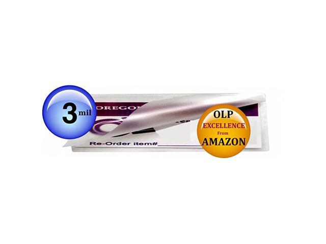 Bookmark Laminating Pouches 214 x 614 Hot Laminator Sleeves 3 Mil Qty 100