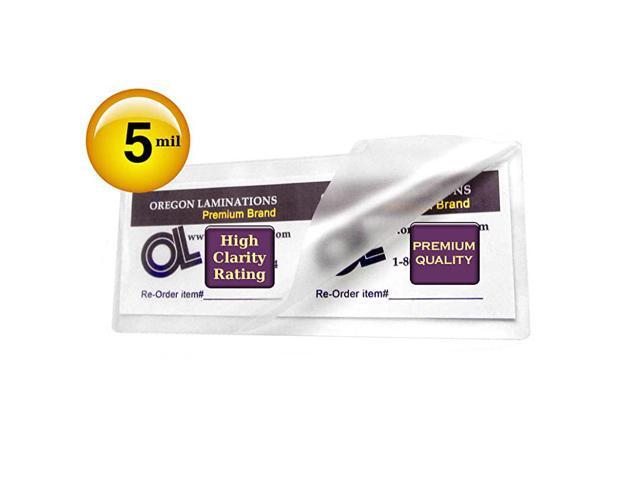 Hot Large Bookmark Laminating Pouches 5 Mil 238 x 812