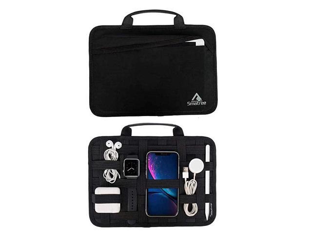 Electronic Organizer Travel Universal Cable Storage Bag Electronics Accessories Cases Compatible with Surface Go11 inches iPad Pro105 inches iPad