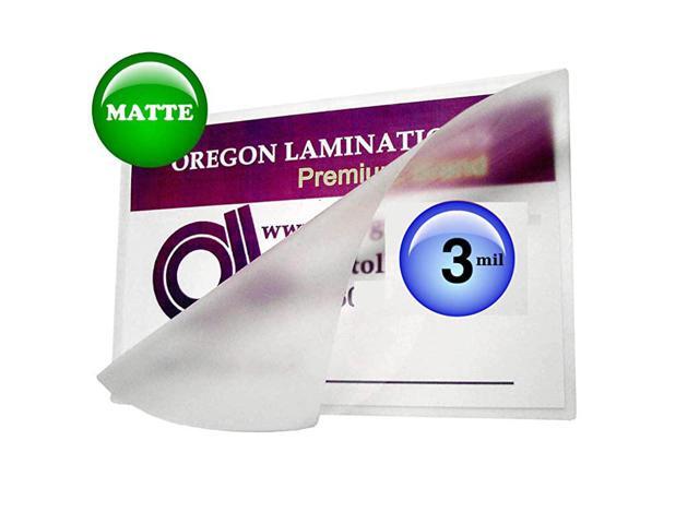 Lamination Hot Laminating Pouches Letter Pack of 100 3 Mil 9 x 1112inch MatteMatte