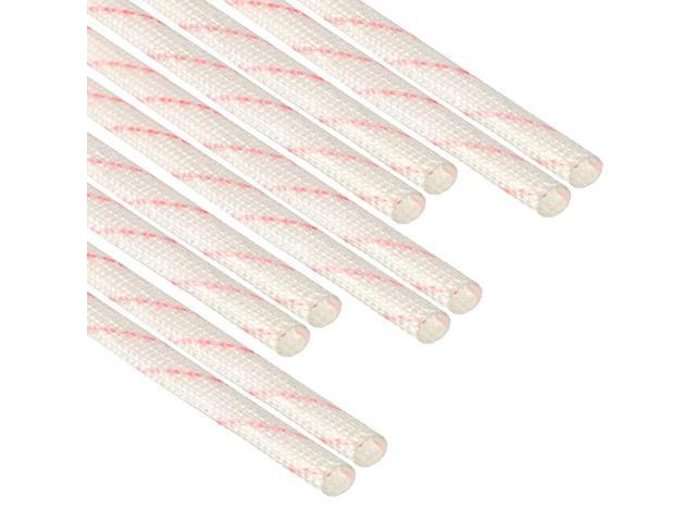 10pcs Fiberglass Heat Shield Sleeve 25mm332inch ID x 292ft Adjustable PVC Silicone Fiberglass Sleeve Pipe