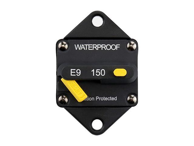 12V 48V DC Circuit Breaker 150A HiAmp Fuse Inverter Fuse holder 100A withne Auto Truck ATV Caravan Manual Reset for Mari