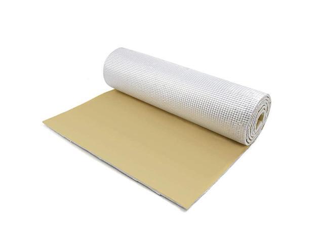 236mil 1076sqft Car Door Ceiling Tailgate Heat Sound Deadener Mat 40x40inch Waterproof and Moistureproof