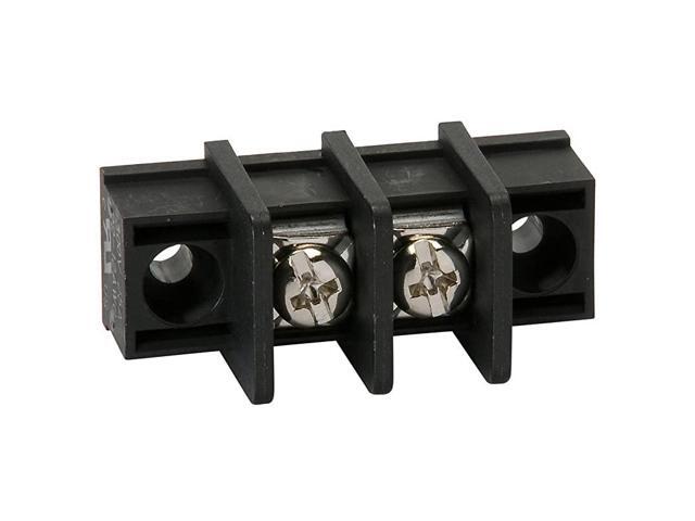 25B10002 Series 25B100 Terminal Block Barrier Strip Solder Lug Type 25 Amp 2 Pole 950 mm Pitch 300V 2212 AWG Wire Range