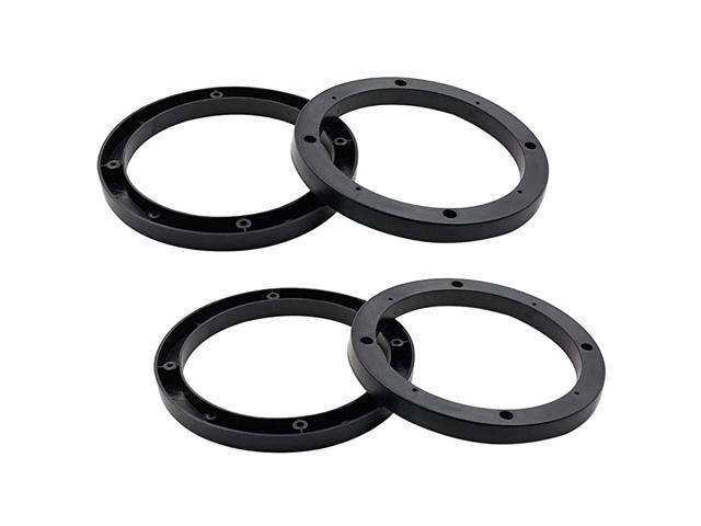 4Pcs Universal Black 65 Round 15mm Depth Speaker Spacers for Auto Car