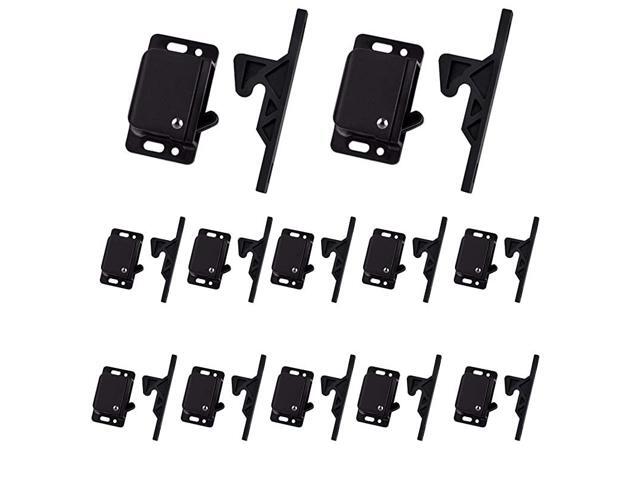 Pack Cabinet Door LatchRV Drawer Latches 8 Pull Force Latch Holder for HomeRV Cabinet with Mounting Screws Perfect for RV Camper Motorhome Trailor