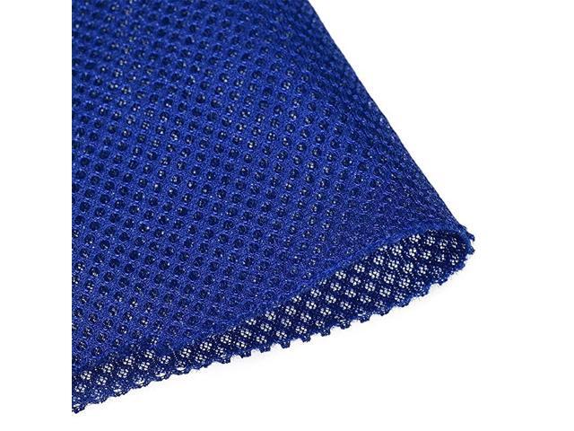 RoyalBlue Speaker Mesh Grill Cloth not Cane Webbing Stereo Box Fabric Dustproof Audio Cloth 100cm x 160cm 40 inches x 63 inches