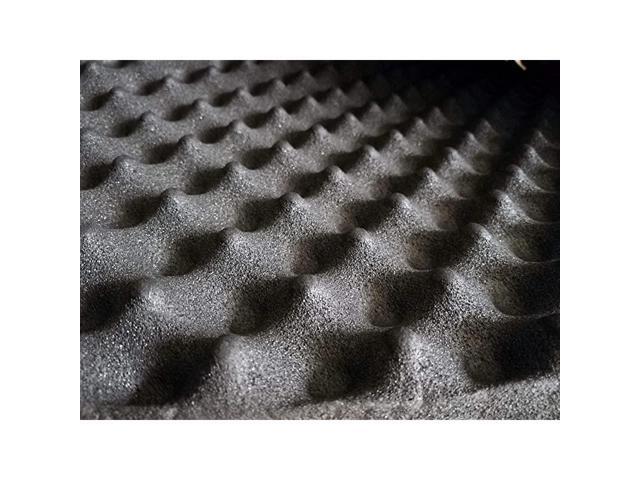 20mmThick selfAdhesive Sound Proof Padding Soundproofing Foam Acoustic Eggcrate Design Car Heatproof Foam Deadener