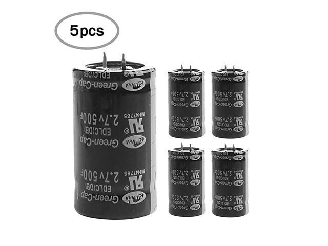 5pcs 27V 500F Capacitors Car Capacitor Farad Capacitor Super Farad Capacitor 3560mm