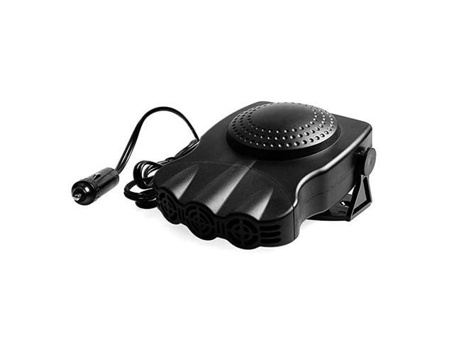 Car Fan 2 in 1 Electric Car Fan with Cooling Heating Function Defroster Defogger 12V 3Outlet Plug Adjustable