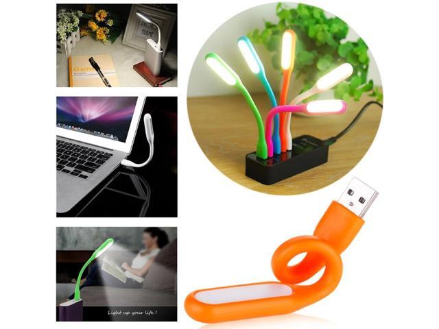 Flexible USB LED Light Mini Lamp for Computer Laptop Notebook PC Power Bank Portable Ultra Bright