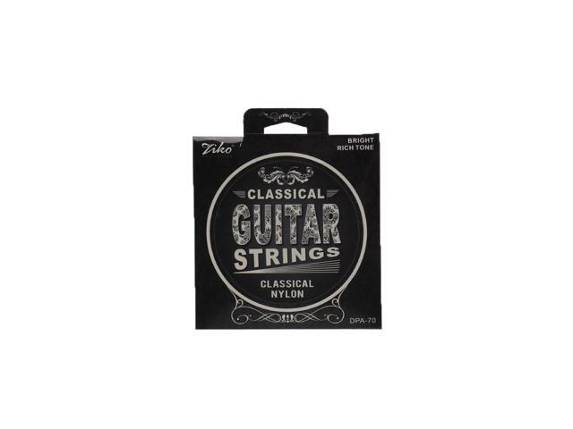 Ziko Dpa-70 Classical Guitar Strings Nylon Core Silver Plated Copper Wound High Tension