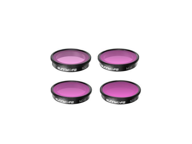 Sunnylife for Insta360 GO 2 Camera Filter ND Dimming MCUV CPL Lens Accessories-ND4+ND8+ND16+ND32