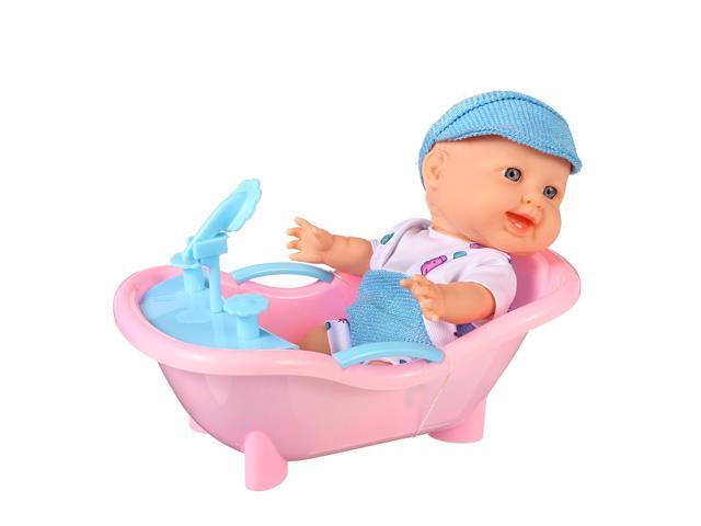 Simulation Baby 3D Creative Cute Doll Play House Toy Doll Vinyl Doll Gift-002