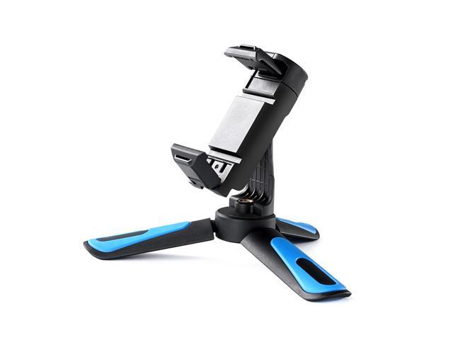 TELESIN Mini Selfie Stick Tripod 360° Ball Head & Cold Shoe Phone Clip for GoPro Osmo Action Insta360 iPH0NE Android Monopod