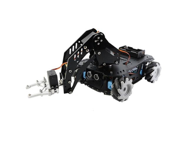 Mecanum Wheel Robotic Arm Trolley Handling Smart Car