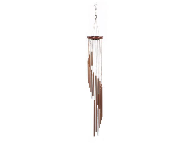 Solar Powered Lighting Wind Chimes Large Wind Chimes36' Garden Chimes with 18 Aluminum Alloy Tubes for Garden Patio Decor