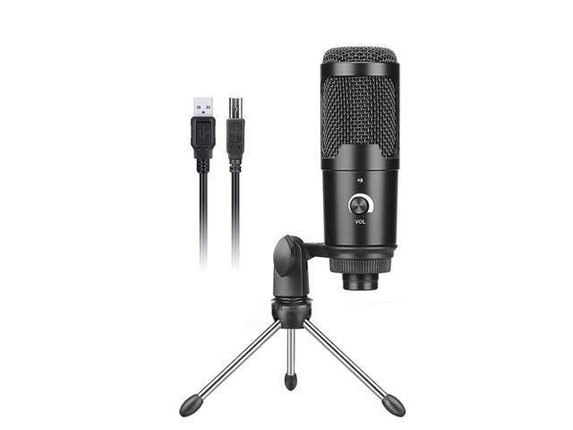 USB Microphone Professional Condenser Microphones For PC Computer Laptop Recording Studio Singing Gaming Streaming Mikrofon