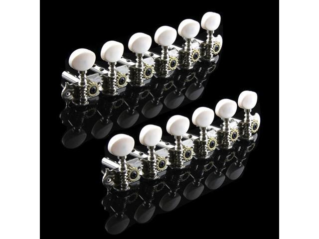 2Pcs Acoustic Guitar Tuning Pegs Machine Heads Tuners Guitar Parts for 12 Strings Acoustic Guitar