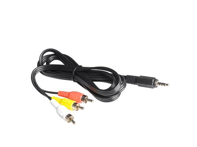 Eachine DC 35mm Jack Plug Male 1 to 3 Head RCA AV Input Output Video Cable 15m Wire Adatper Cord For Multi FPV Goggles Monitor Receiver DVR