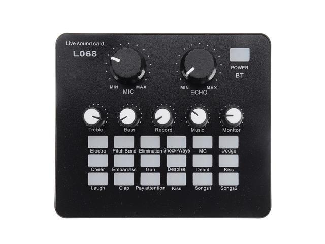 Live Sound Card Mobile Live Equipment Accompaniment Set for Music Lovers