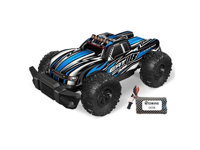 Eachine EAT08 1/14 All Terrain RC Car RTR Electric Vehicle with 24 GHz Remote Control and LED Lights Off Road RC Crawler 20+ Min Play Great Gifts
