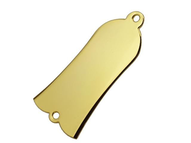 Guitar Adjustment Lever Cover 2 Holes Iron Core Cover Trapezoidal Iron Core Cover-Gold