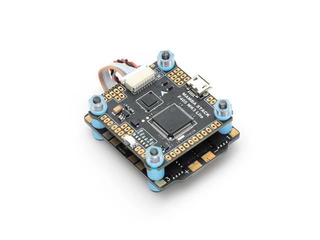 305x305mm MAMBA Stack F405 MK3 Lite F4 Flight Controller F40 40A Blheli S 3-6S 8BIT DSHOT600 ESC for RC Drone FPV Racing