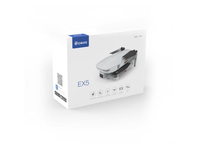 Eachine EX5 5G WIFI 1KM FPV GPS With 4K HD Camera Servo Gimbal 30mins Flight Time 229g Foldable RC Drone Quadcopter RTF-Two Batteries/Without