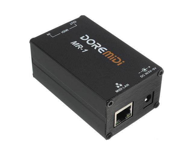 DOREMiDi MIDI Interfaces Controller MR-1 MIDI Network Box Standard Ethernet RTP-MIDI Interface 16 Channels