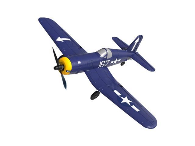 Eachine Mini F4U EPP 400mm Wingspan 24G 6-Axis Gyro One Key Return Aerobatic Indoor RC Airplane Trainer Fixed Wing RTF for Beginner-Three batterries