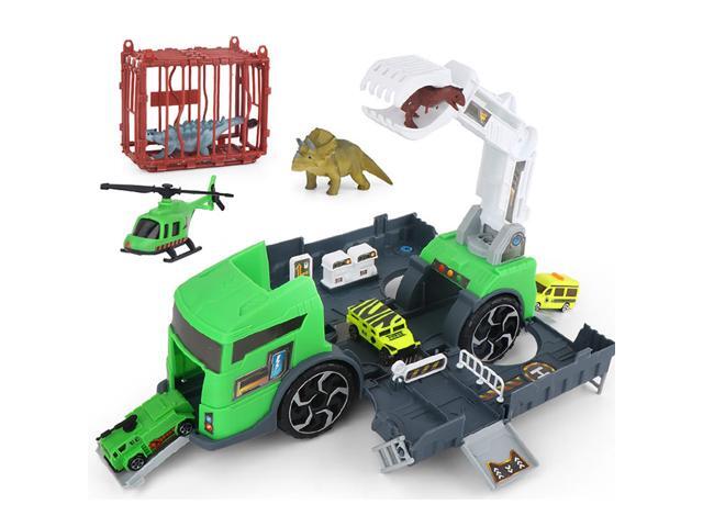 Dinosaur Inertia Parking Lot Kids Toy Storage Tractor Vehicle Car Dinosaur Models Educational Children's Gift Toy