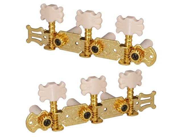2Pcs Classical Guitar Tuning Pegs Machine Heads Tuners Guitar Parts