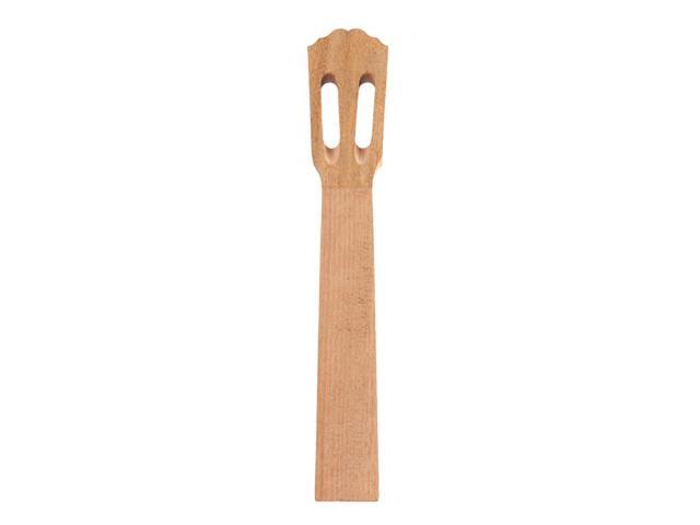 NAOMI Wave Head Ukulele Head Neck Acacia for 26 Inch Ukulele
