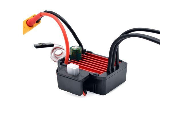 SURPASS HOBBY KK Waterproof 25A ESC Electric Speed Controller for RC 1/16 1/18 1/20 RC Car 2030 2040 2430 2435 2440 2445 Motor