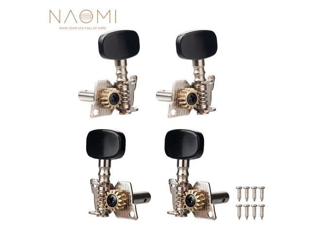 NAOMI Tuning Pegs Ukulele Tuning Pegs Machine Heads Tuner For Ukulele 4 Strings Classical Guitar Ukulele Parts Accessories