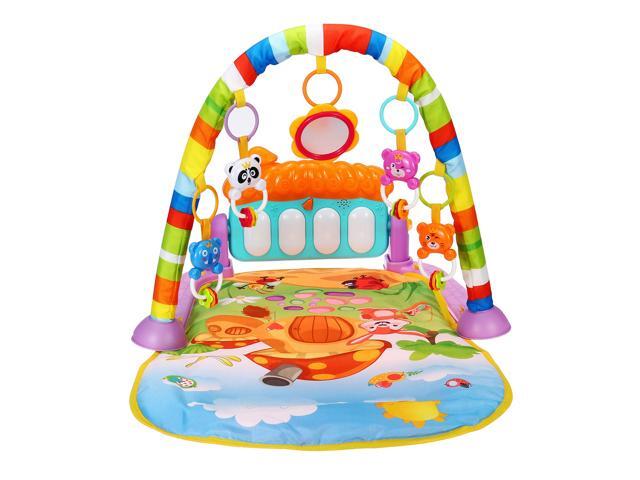 5 in 1 Piano Musical Educational Playmat Toys Baby Infant Gym Activity Floor Play Mat for Boy Girl Development Play Mat